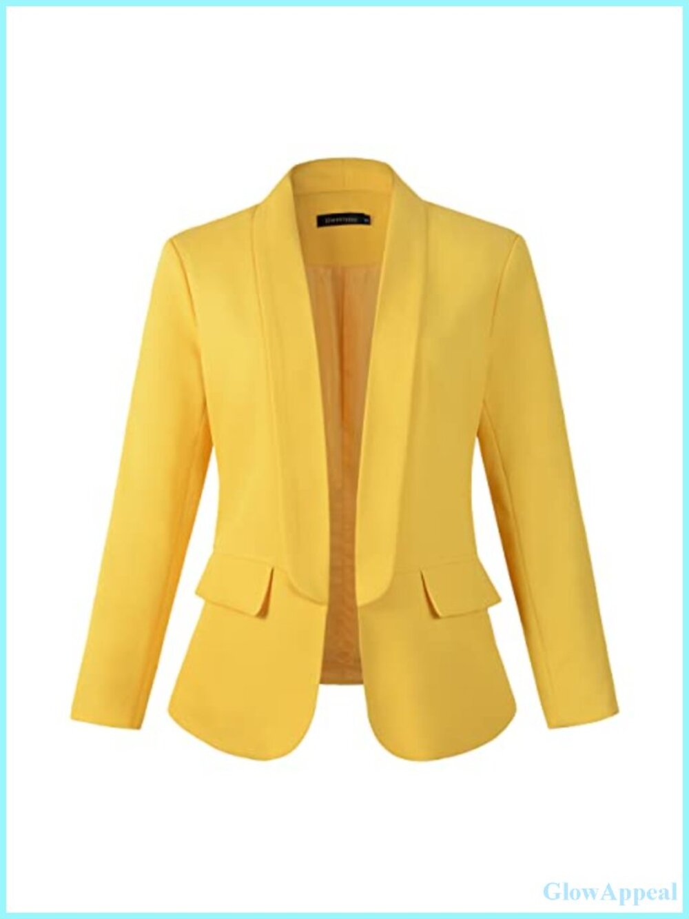 Womens Long Sleeve Blazer Jacket Notched Lapel Tailored Business Casual